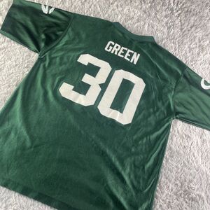 Vintage Green Bay Packers Jersey Youth Extra Large Ahman Green Reebok Football